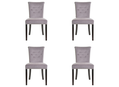 4x Design Polster Stühle Stuhl Seht Garnitur Sessel Lounge Club Set Modern